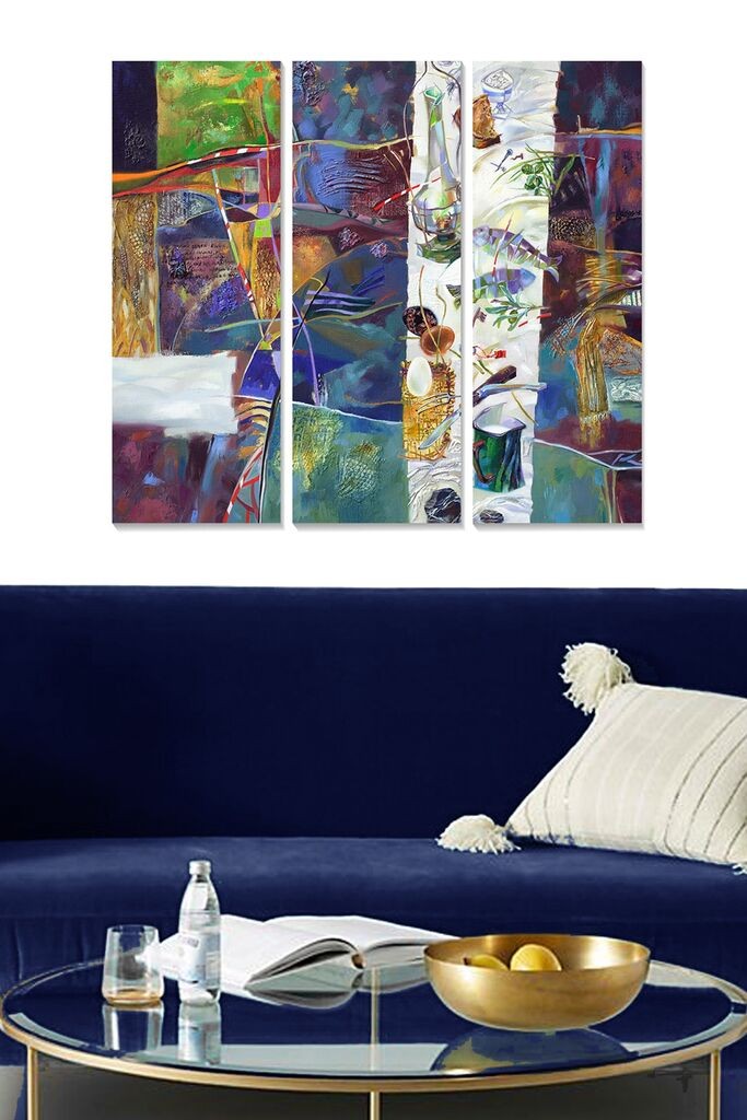 Set slika Wallity MDF290633840, 3 dijela