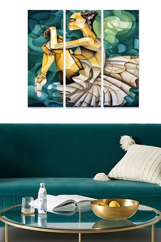 Set slika Wallity MDF314553086, 3 dijela