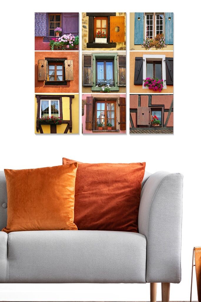 Set slika Wallity MDF36336367, 3 dijela