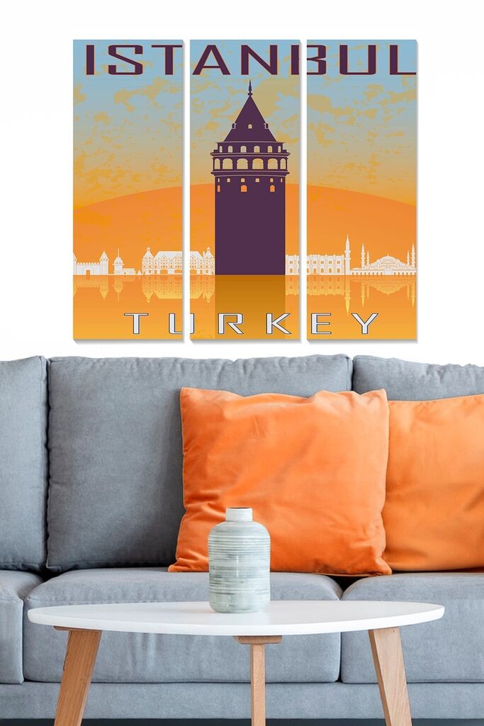 Set slika Wallity MDF3642130, 3 dijela