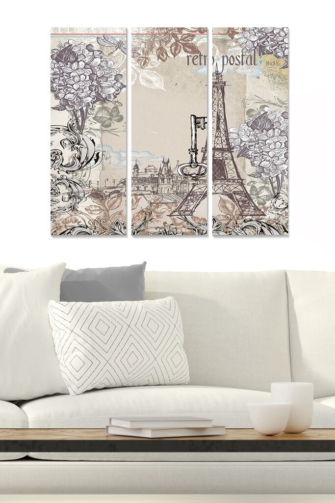 Set slika Wallity MDF220096234, 3 dijela