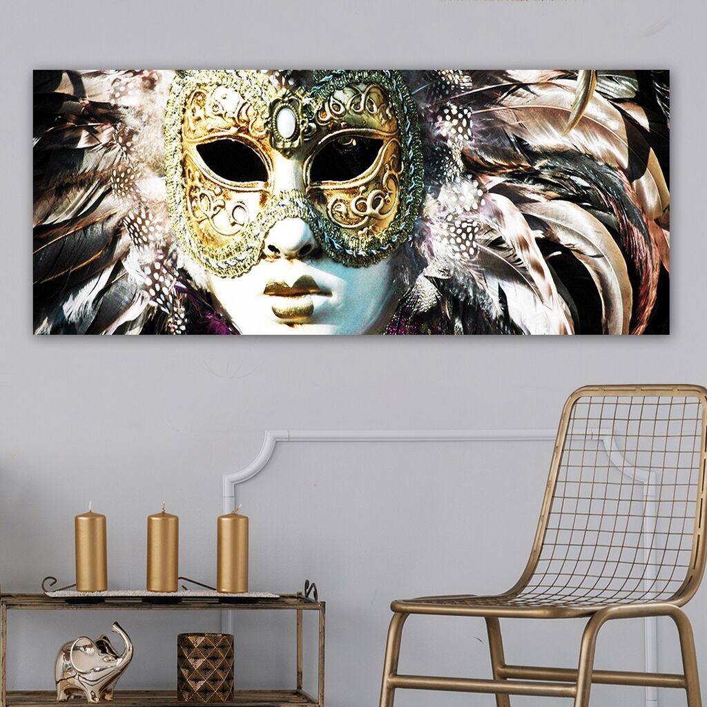 Zidna slika YTYMASK02_50120, 50x120 cm