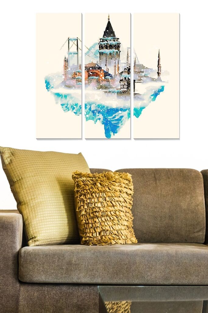 Set slika Wallity MDF358110989, 3 dijela