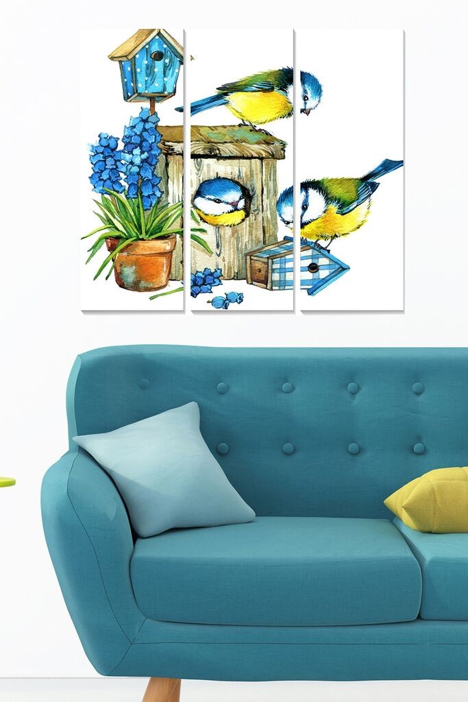 Set slika Wallity MDF6730467, 3 dijela