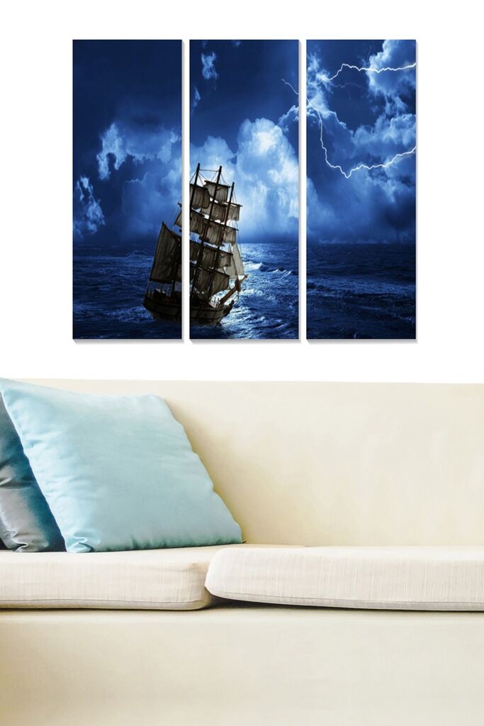 Set slika Wallity MDFFTR1009, 3 dijela