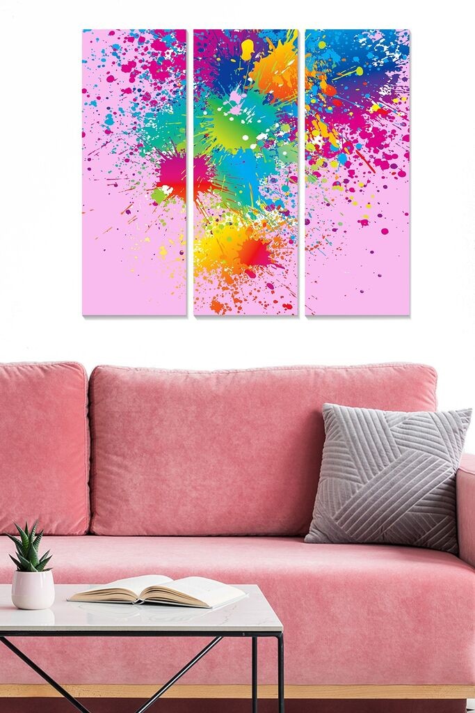 Set slika Wallity MDF8918678, 3 dijela