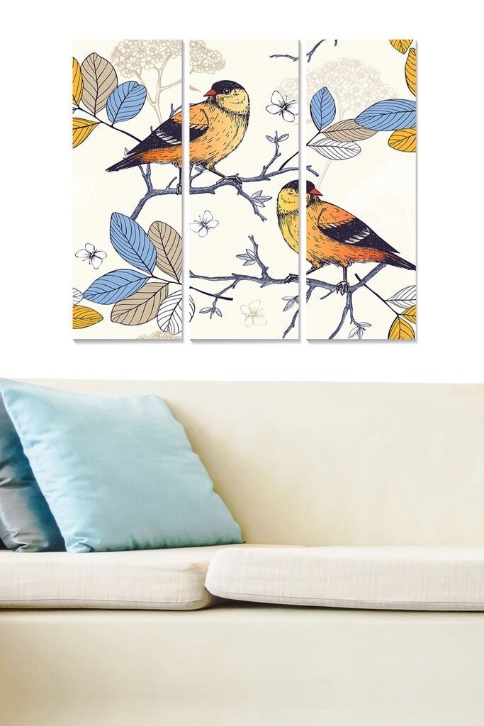 Set slika Wallity MDF66096611, 3 dijela