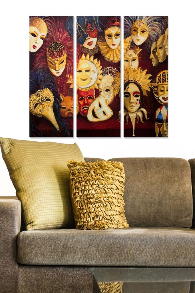 Set slika Wallity MDF136447223, 3 dijela