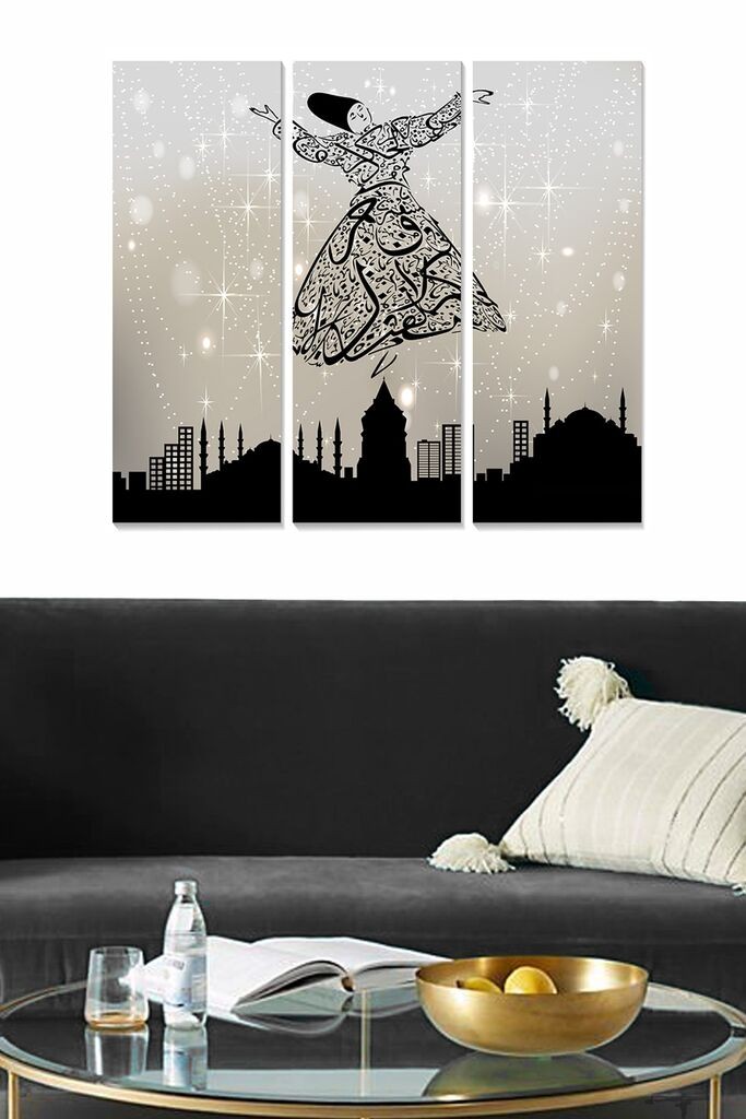 Set slika Wallity MDF143775943, 3 dijela