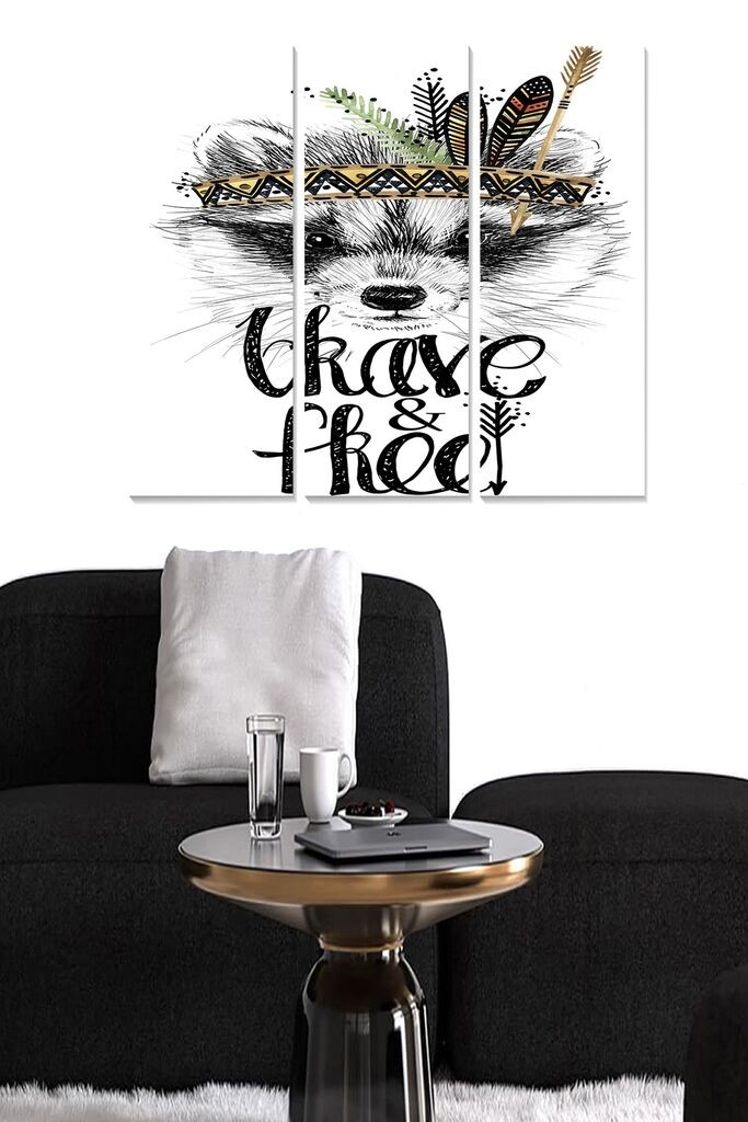 Set slika Wallity MDF547838173, 3 dijela