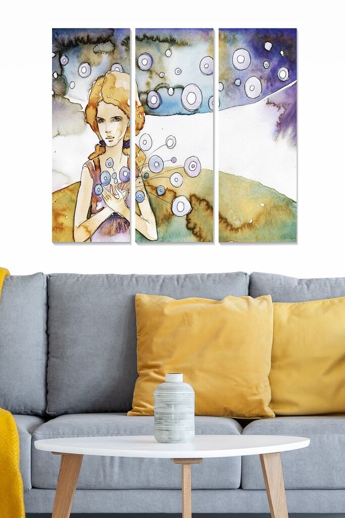 Set slika Wallity MDF97239719, 3 dijela