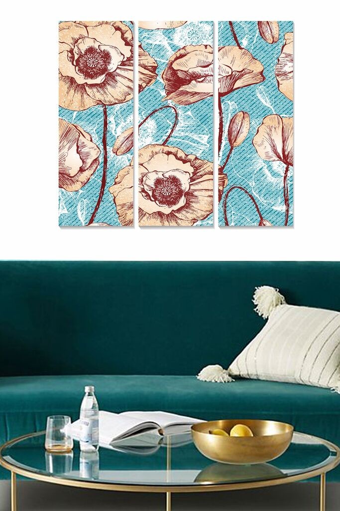 Set slika Wallity MDF8043463, 3 dijela