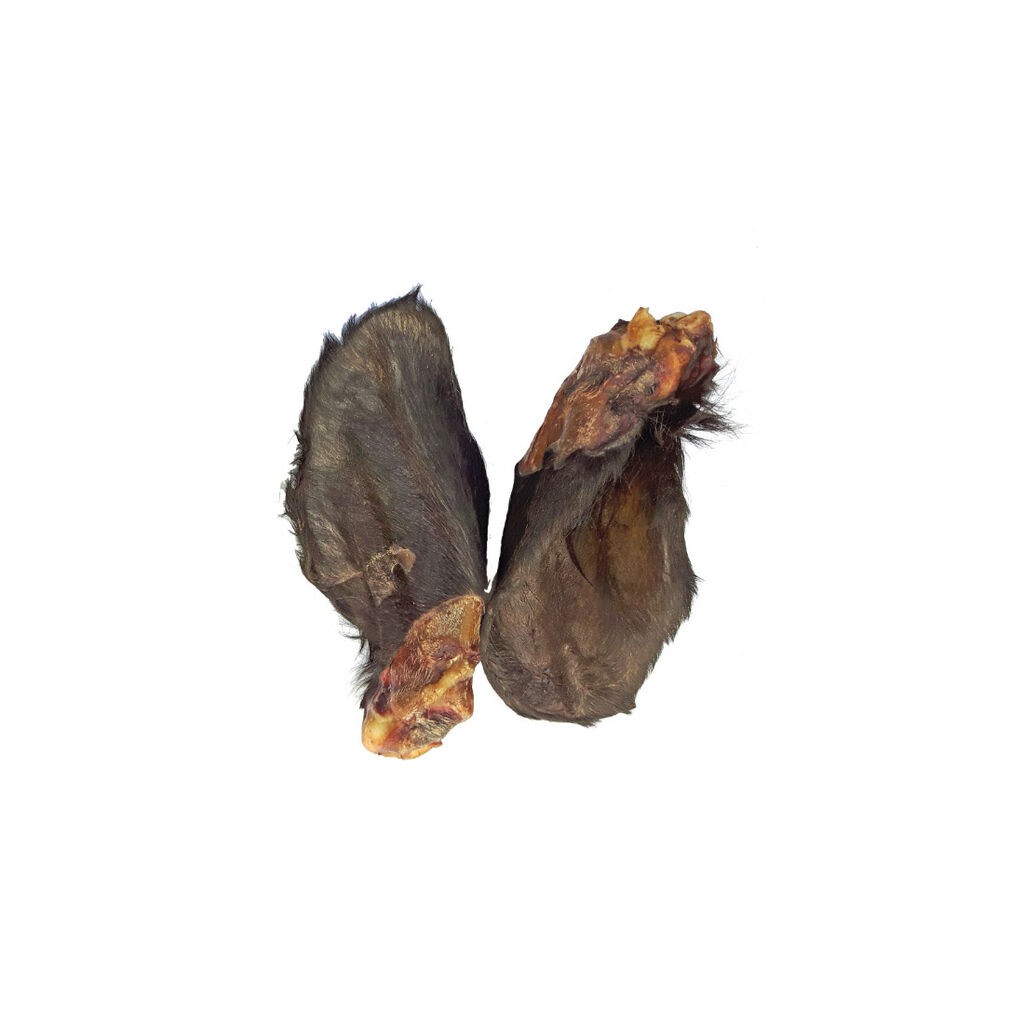 Nature Living Sušene goveđe uši sa krznom poslastica za pse, 2 komada