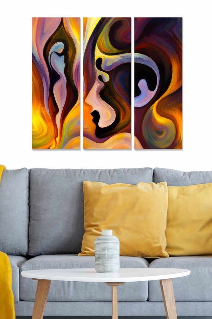 Set slika Wallity MDF248687593, 3 dijela