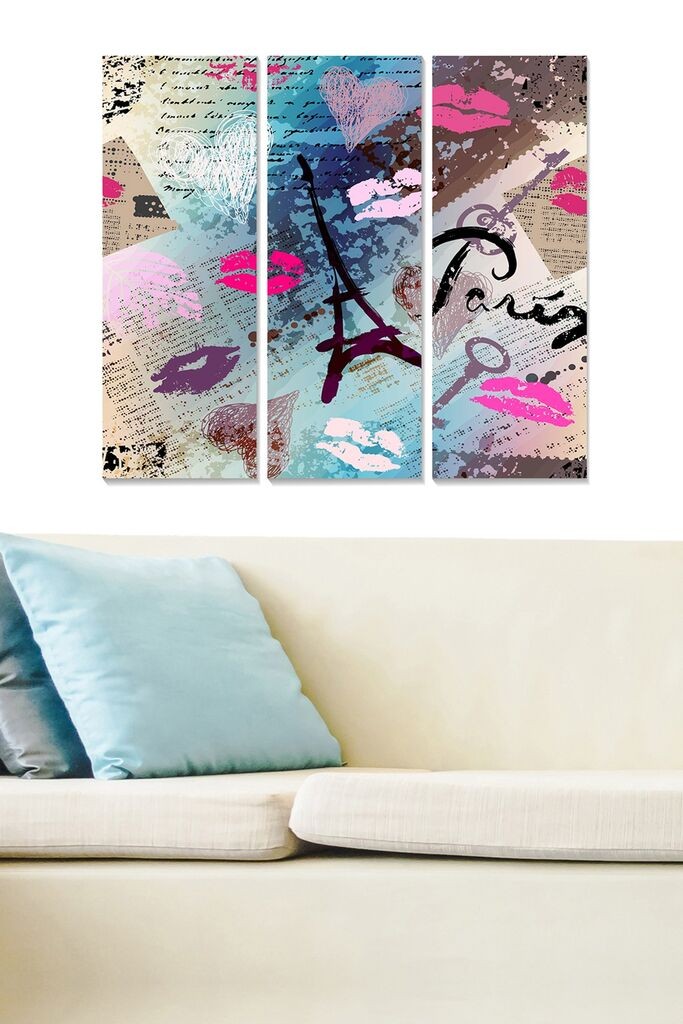 Set slika Wallity MDF55945903, 3 dijela