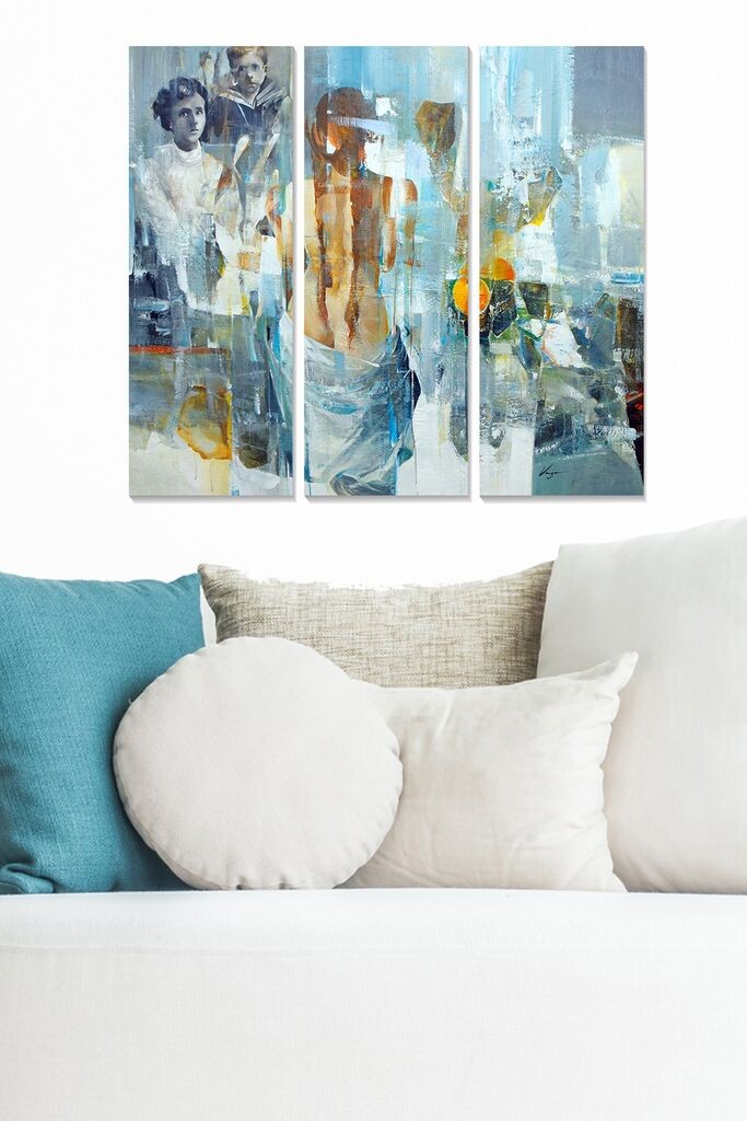 Set slika Wallity MDF1243292425, 3 dijela