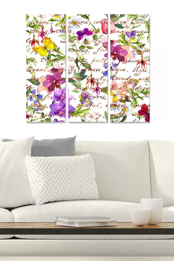 Set slika Wallity MDF311815349, 3 dijela