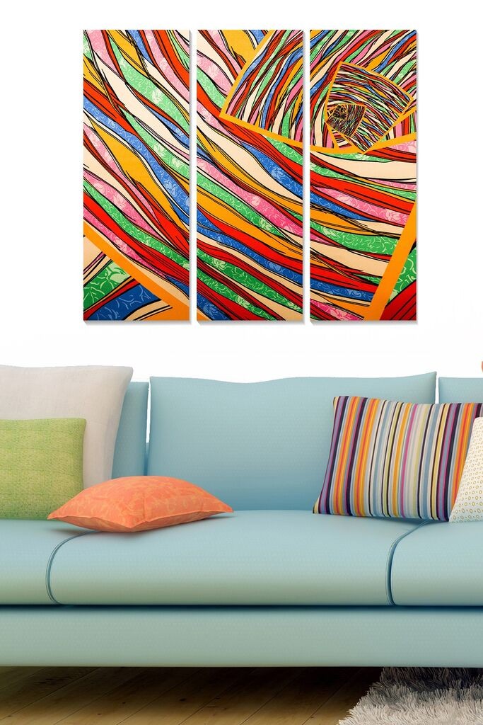 Set slika Wallity MDF2684640, 3 dijela