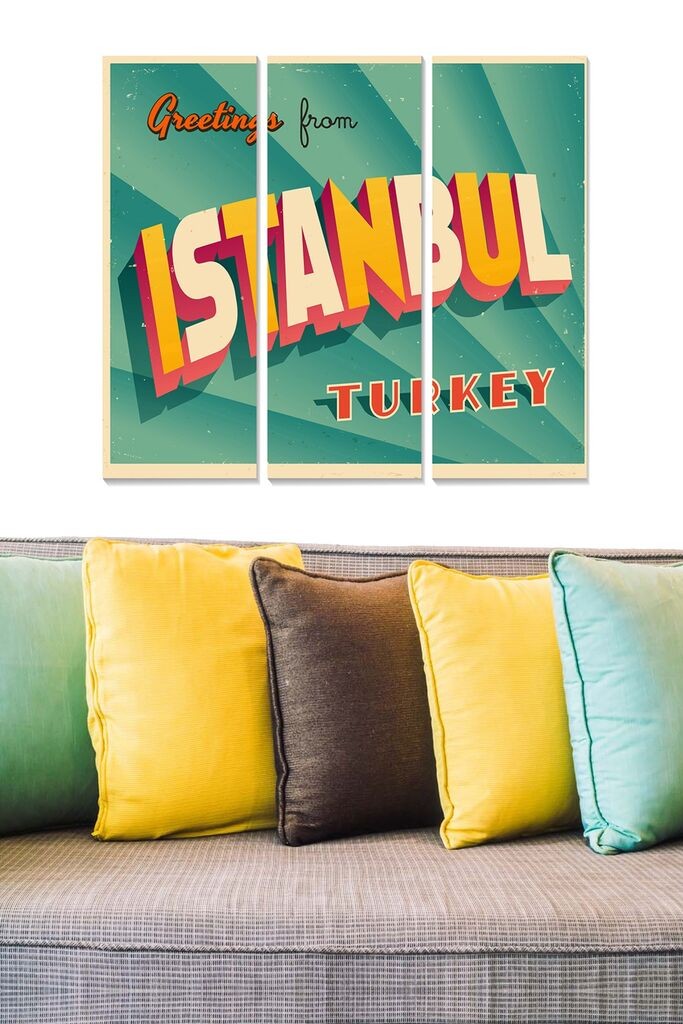 Set slika Wallity MDF8864171, 3 dijela