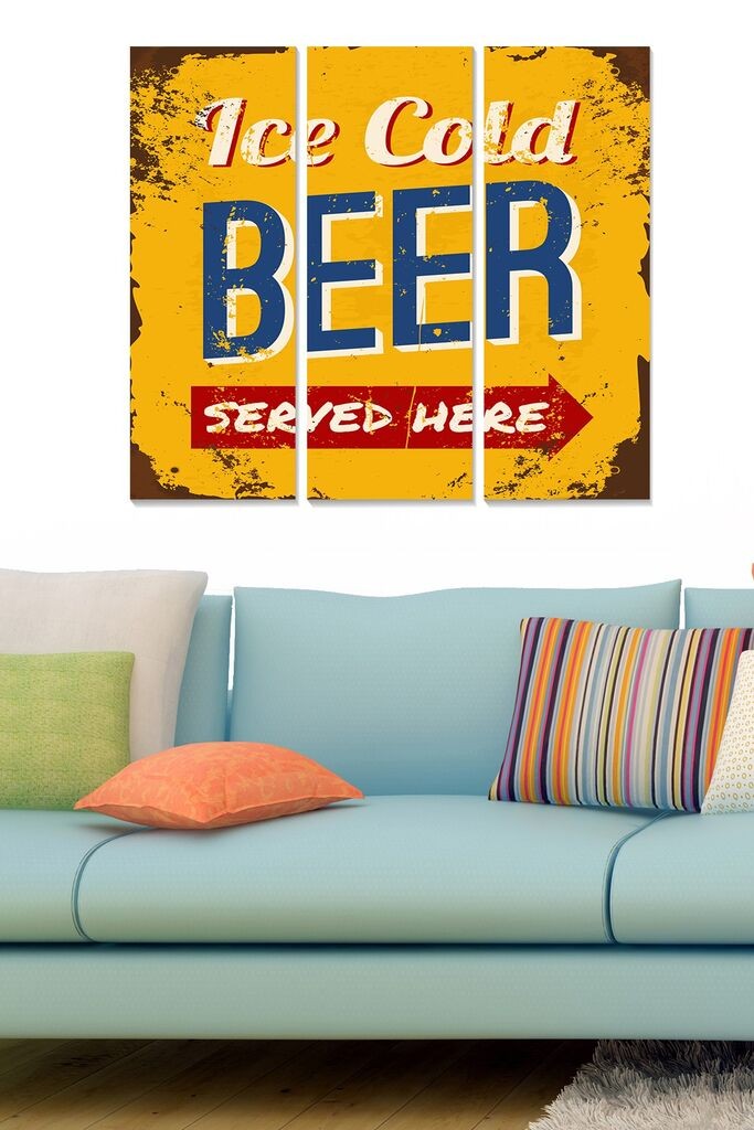 Wallity set slika MDF2716424, 3 dijela