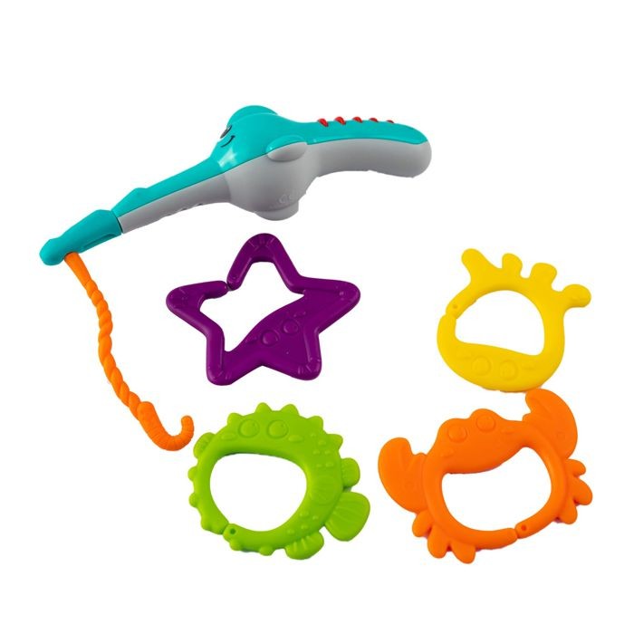 Infantino Igračka za kupanje-pecaljka, Šarena