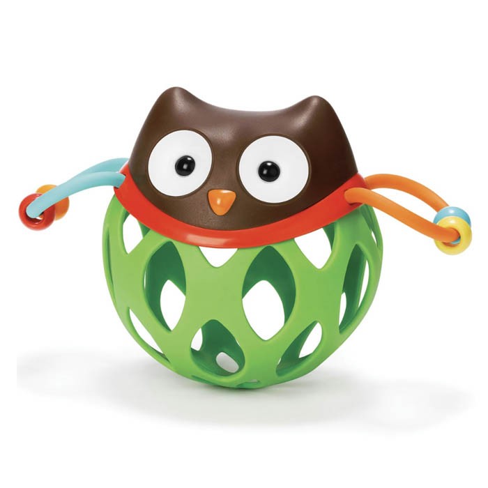 Skip Hop Igračka zvečka Sova, Zelena