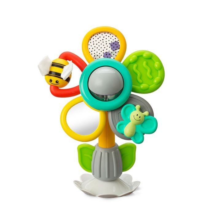 Infantino Zvečka za hranilicu cvijet, Plavi