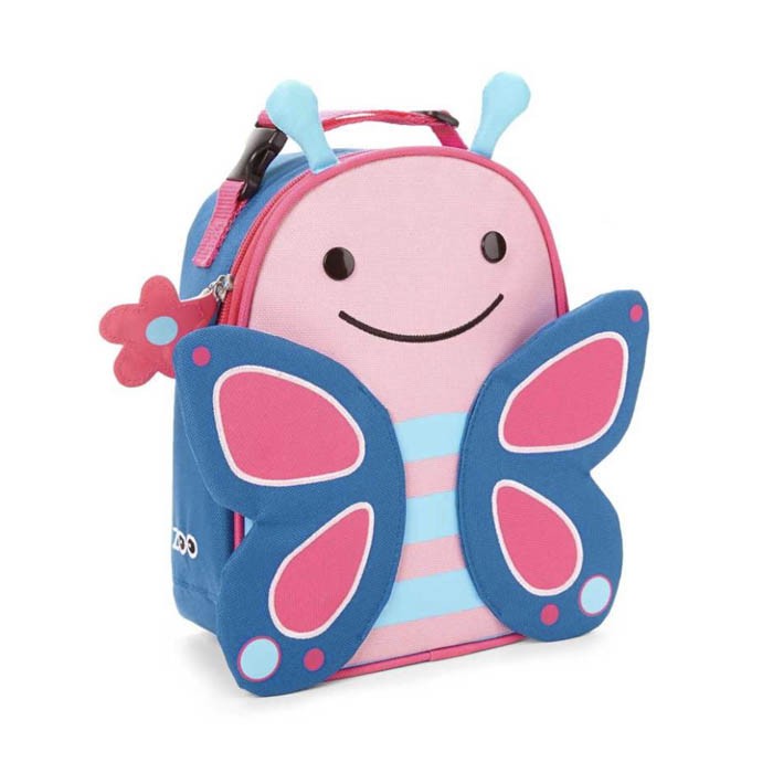 Skip Hop Dječja torba za čuvanje hrane Leptir, Roze