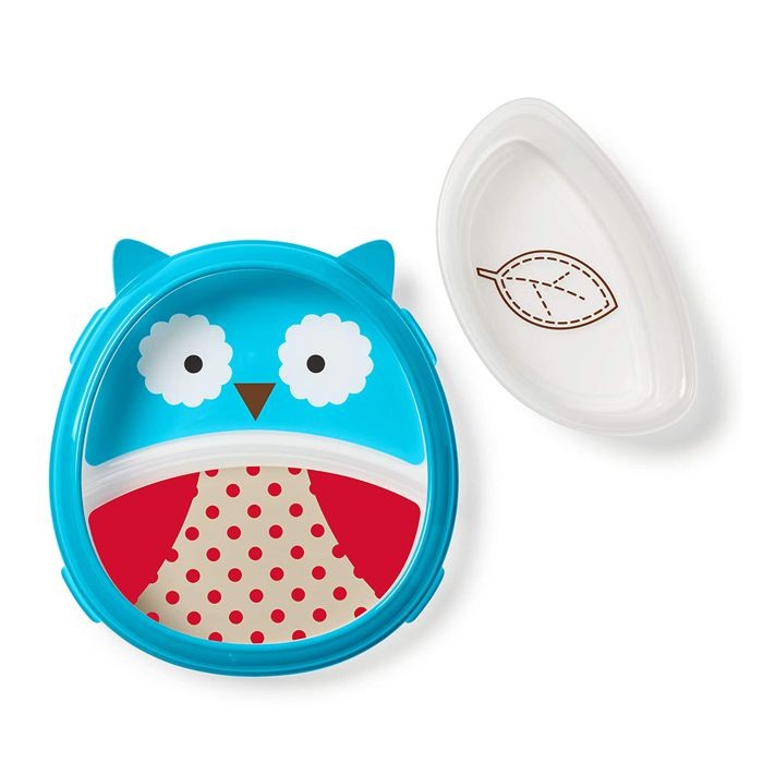 Skip Hop Tanjir i zdjela sova, Plavi