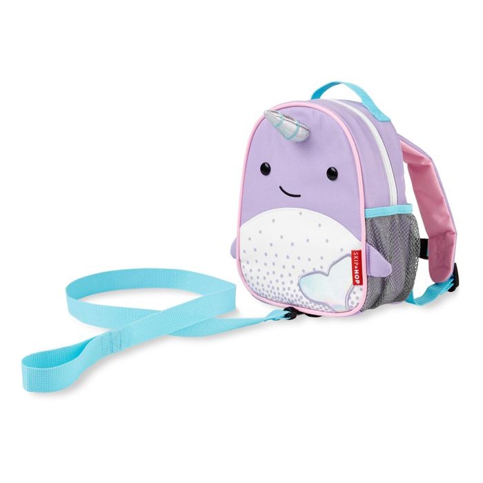 Skip Hop Dječji ruksak za čuvanje djeteta Narval, Ljubičasti
