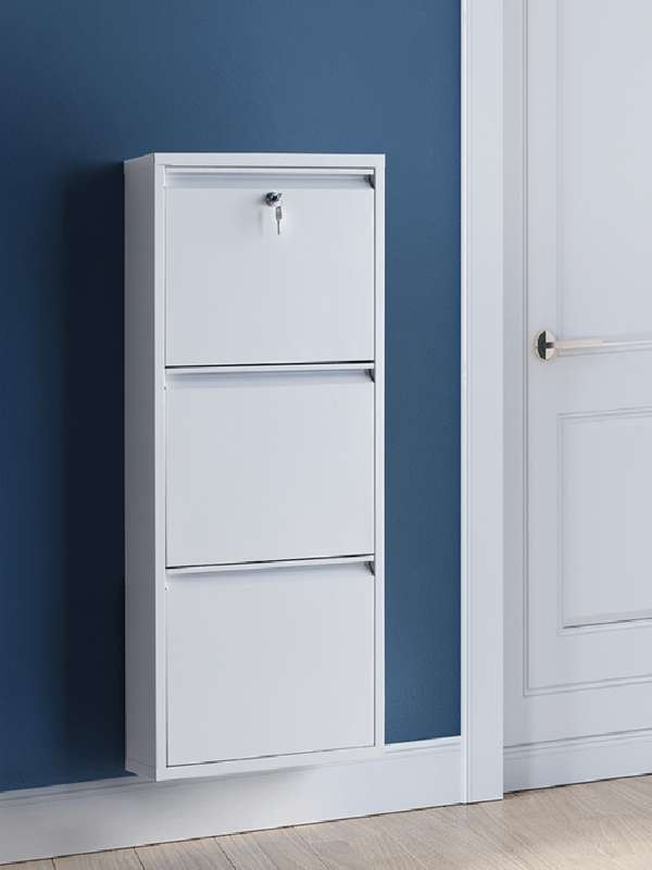 Hanah Home Stalak za cipele Primo 3, 50x104x15 cm, Bijela