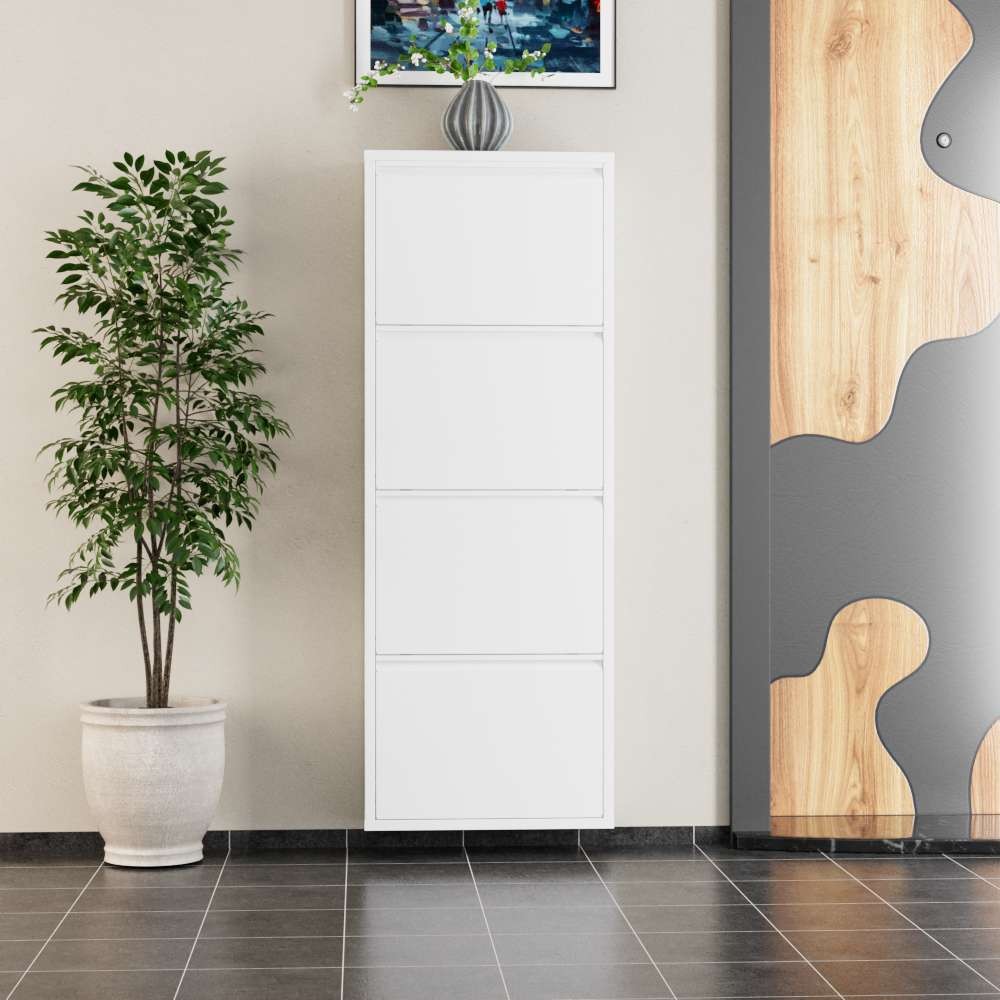 Hanah Home Stalak za cipele, 50x136x15 cm, Bijela