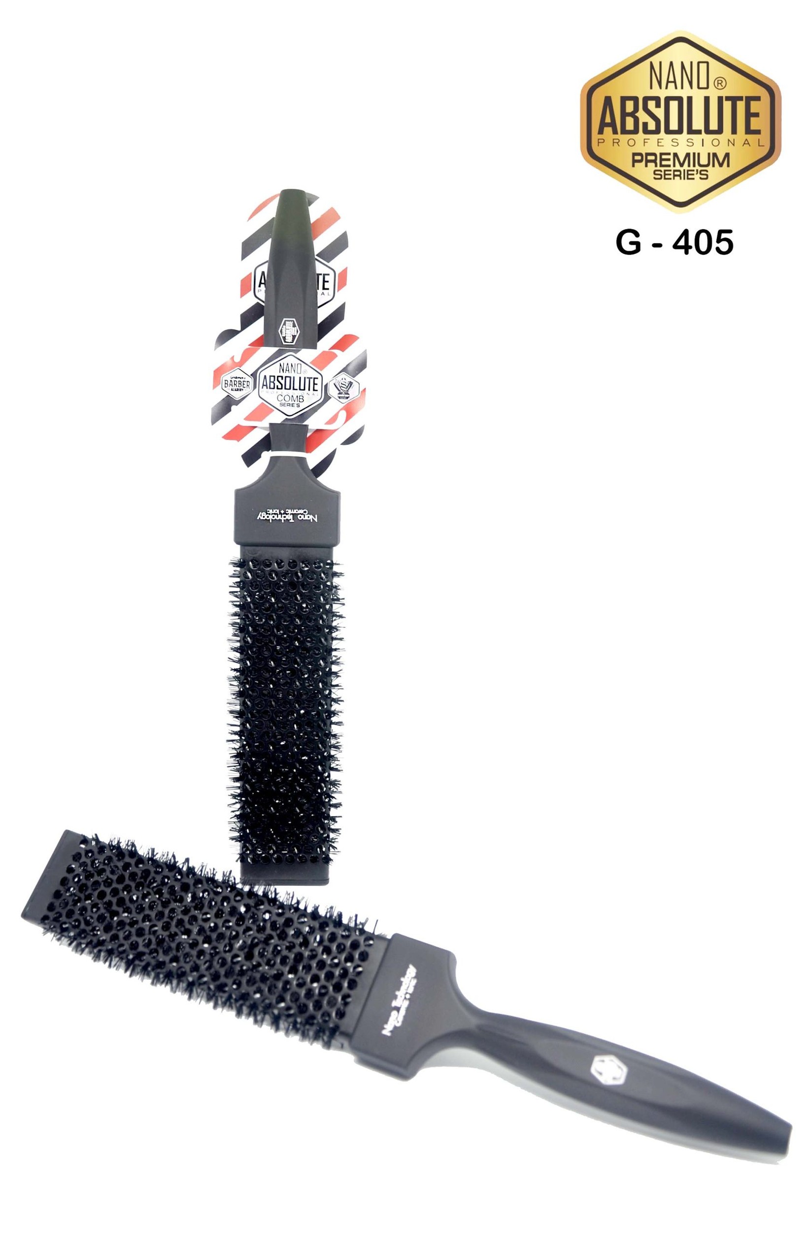 NANO ABSOLUTE Četka za talase g-405/45mm, Crna