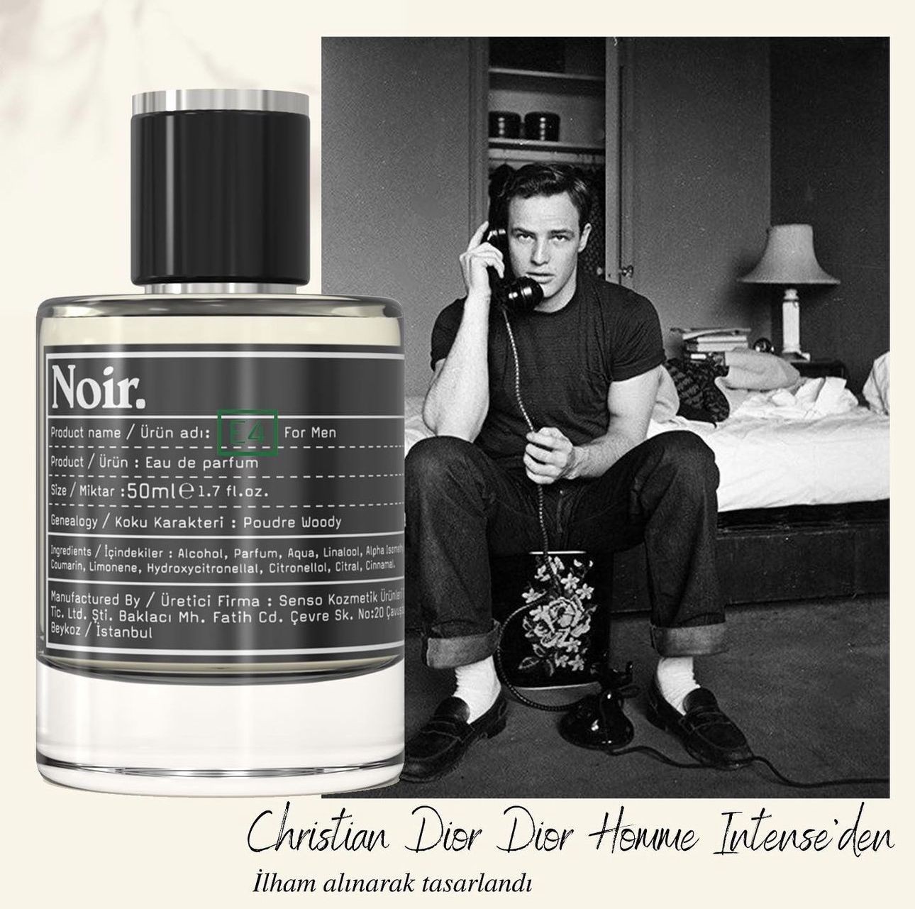 NOIR Parfem 50ml. -E4