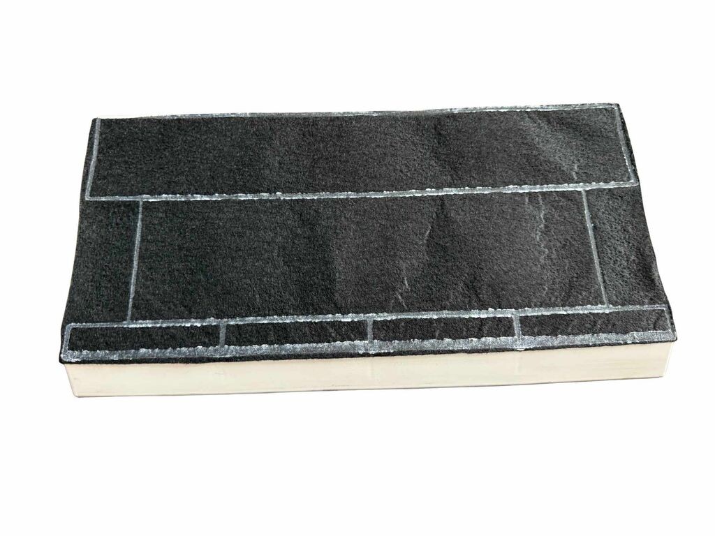 Evila Originals Ugljeni filter za aspirator BMK CF31, 19,5 x 38,1 x 2,7 cm, Crni