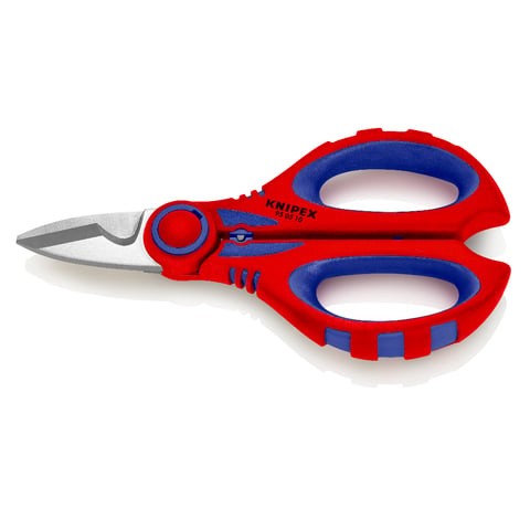KNIPEX 95 05 10 SB Škare za električare, Crvene