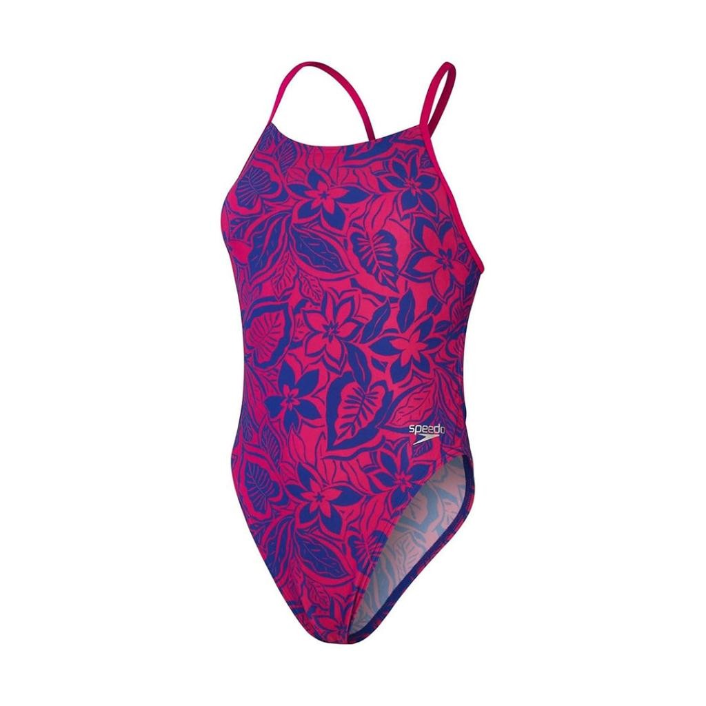 Speedo Ženski kupaći kostim Alov digi Starback, Ljubičasto-crveni