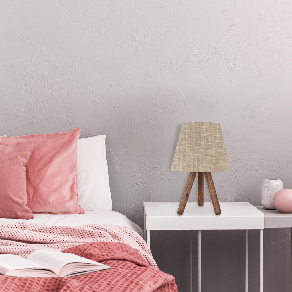 Opviq Stona lampa AYD-1261, Krem