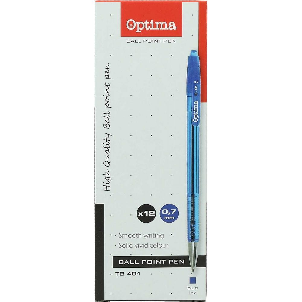Optima olovka tb-401 plava 1/12 10991