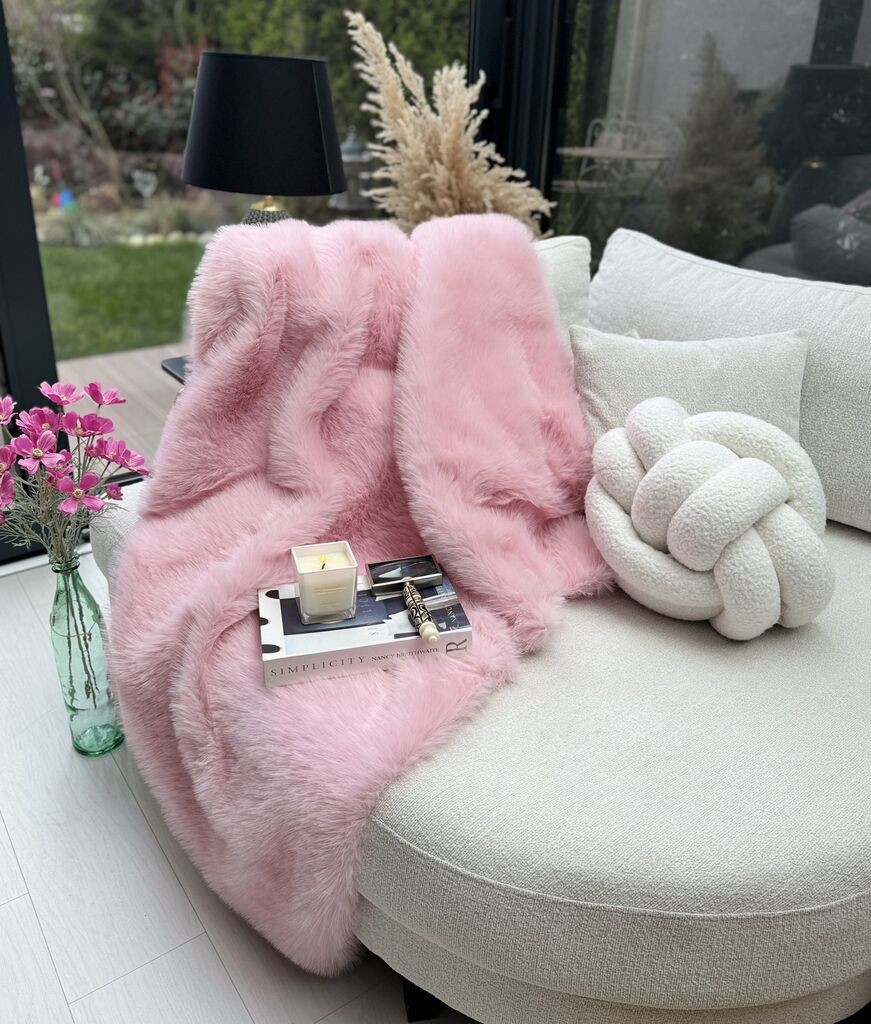 Aberto Design Prekrivač za krevet Lolita 75, 200x75 cm, Roza