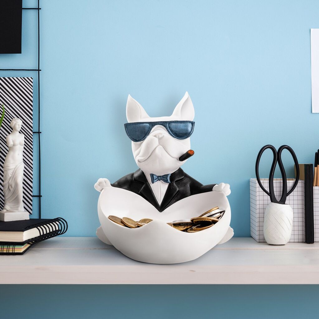 Aberto Design Dekorativna figura Big Boss, bijela