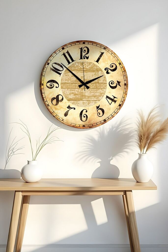 Wallity Dekorativni zidni sat Huhuas00003, 50x50 cm