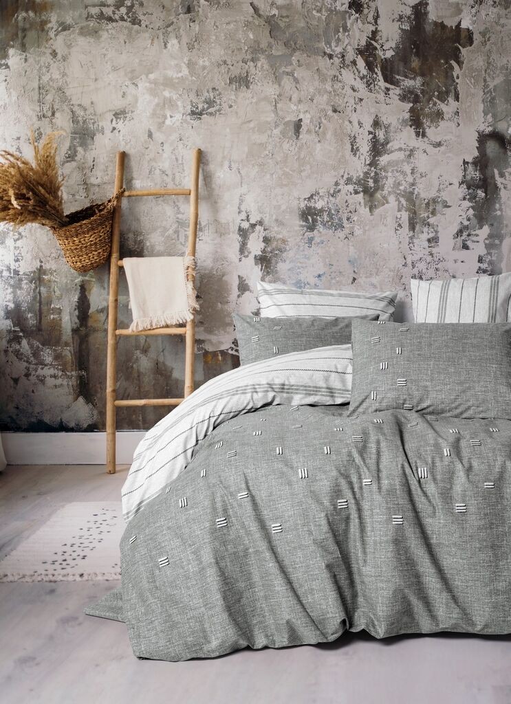 L'essentiel Maison set posteljine Patara, siva