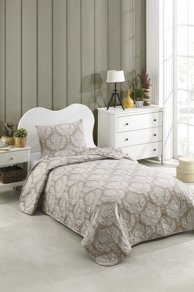 L'essentiel Maison set posteljine Post, 160x220 cm, bež