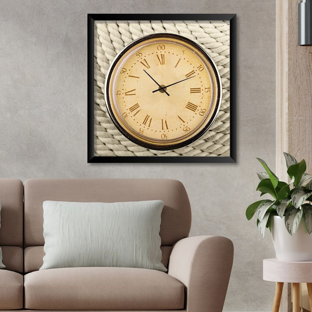 Wallity Dekorativni zidni sat STMDF1610153, 45x45 cm