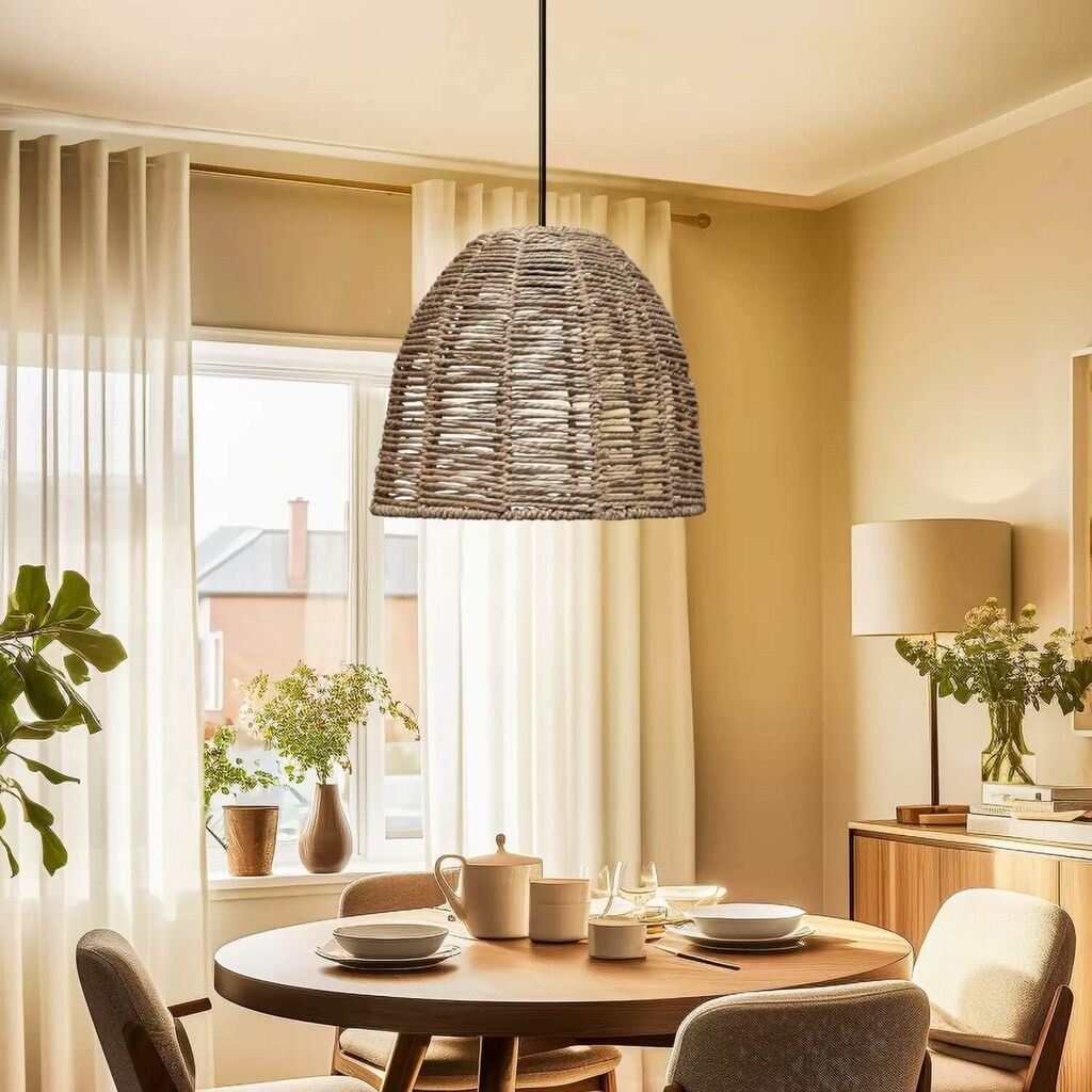 Opviq luster 241911, smeđa