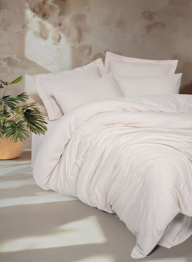L'essentiel Maison set posteljine Basic, 200x220 cm, bež