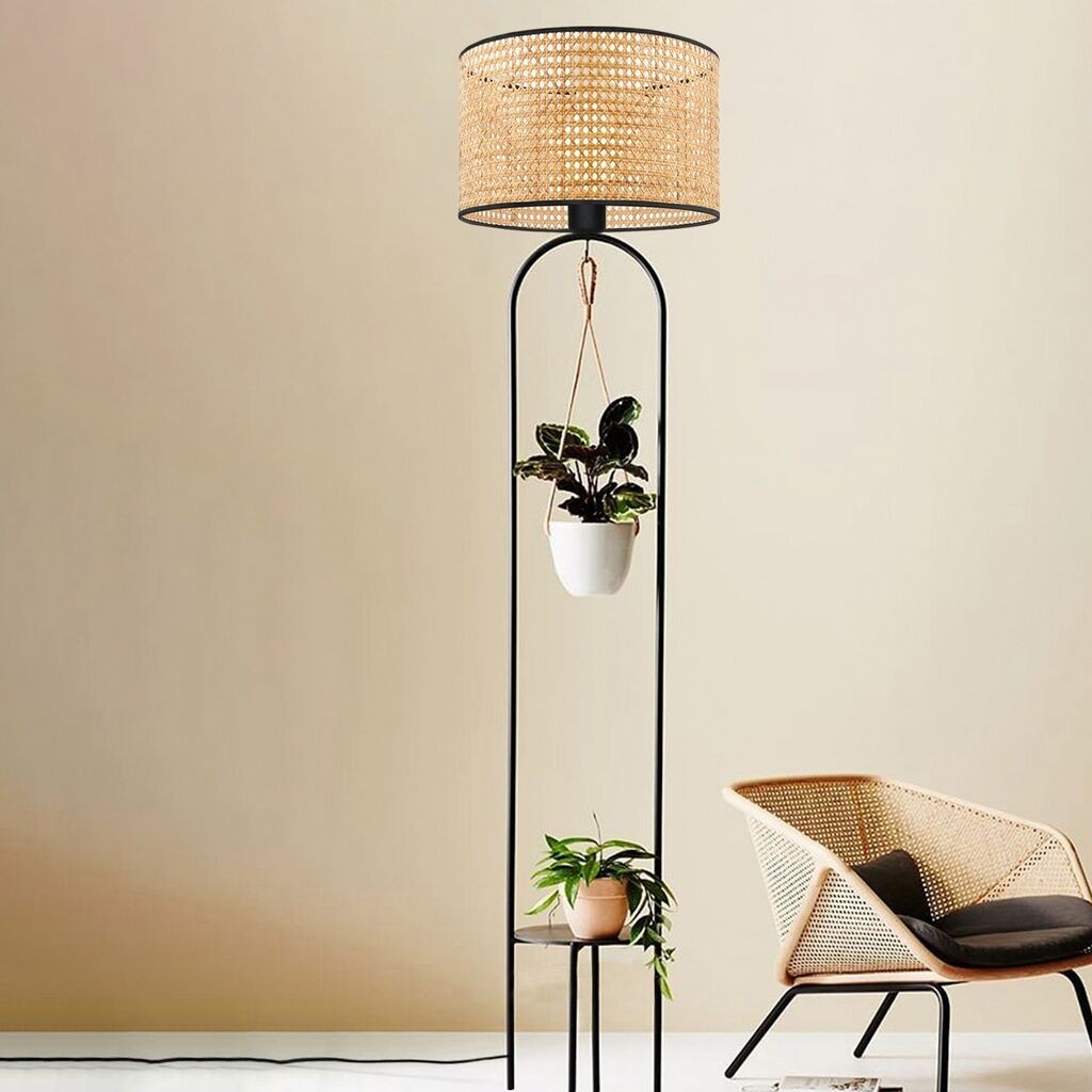 Opviq podna lampa AYD-3670, smeđa