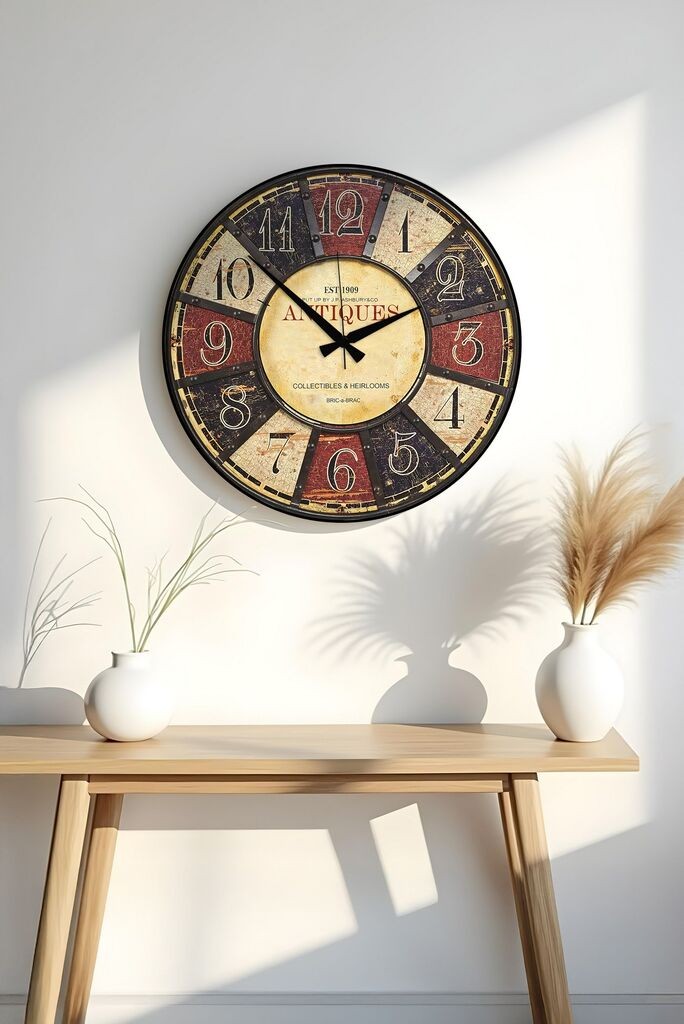 Wallity Dekorativni zidni sat Huhuas00027, 50x50 cm