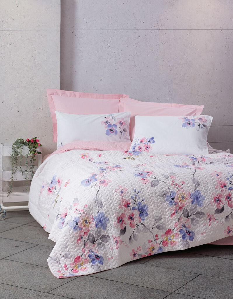 L'essentiel Maison set posteljine Jayda, Rozi